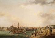Blarenberghe The Outer Harbor of Brest oil painting reproduction