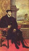 Titian Portrat des Karl V. im Lehnstuhl oil painting on canvas