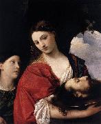 Titian Salome con la testa del Battista USA oil painting artist