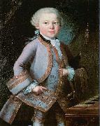 Anonymous The Boy Mozart oil painting reproduction