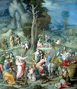 The Gathering of Manna, BACCHIACCA