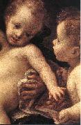 Correggio Virgin and Child with an Angel oil painting on canvas