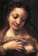 Correggio Virgin and Child with an Angel painting