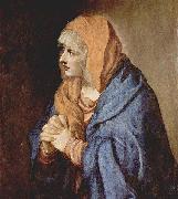 Titian Schmerzensmutter im Gebet oil painting on canvas