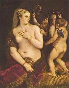Titian Venus mit Spiegel USA oil painting artist