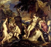 Titian Diana and Callisto USA oil painting artist
