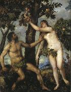 Titian Sundenfall USA oil painting artist