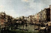 Canaletto Il Canale Grande a Rialto USA oil painting artist