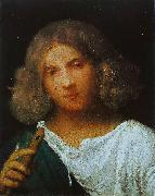 Shepherd with a Flute, Giorgione