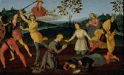 Jerome Punishing the Heretic Sabinian, Raphael