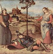 Vision of a Knight, Raphael