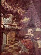 Tintoretto Verkundigung oil painting reproduction