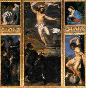Titian Averoldi Polyptych painting