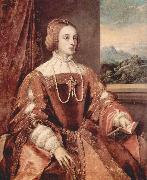Titian Portrait of Isabella of Portugal painting