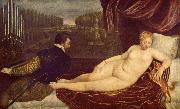 Titian Venus and Music painting