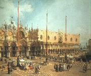 Piazza San Marco- Looking Southeast, Canaletto