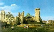 Warwick Castle- The East Front, Canaletto