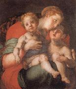 Pontormo Madonna and Child with the Young St.John oil painting on canvas