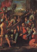 Christ Falls on the Road to Calvary, Raphael