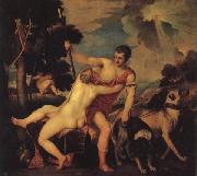 Venus and Adonis, Titian