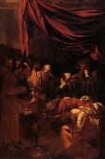 La Mort de la Vierge, Caravaggio