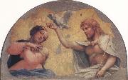 Correggio Coronation of the Virgin oil painting artist