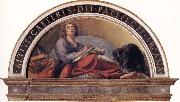 Lunette with Saint John the Evangelist, Correggio