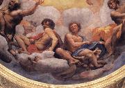 Correggio Details of the cupola with the apostles Philip and Thaddeus,James the Less and Thomas,Andrew and Jomes the Great USA oil painting artist