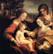 Correggio Wedding of Saint Catherine USA oil painting artist