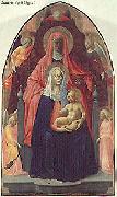 MASACCIO Madonna and Child with St. Anne oil painting reproduction