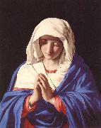 SASSOFERRATO The Virgin in Prayer USA oil painting artist