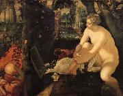 Tintoretto Susanna and the Elders oil painting