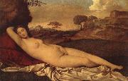 The goddess becomes a woman, Titian