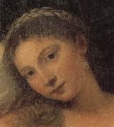 Titian Details of Venus of Urbino oil painting artist