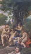 Correggio Allegory of the Vices (mk05) USA oil painting reproduction