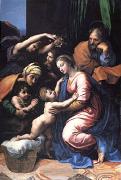 Raphael The Holy Family,known as the Great Holy Family of Francois I (mk05) oil painting on canvas