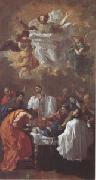 Poussin The Miracle of St Francis Xavier (mk05) USA oil painting artist