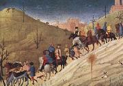SASSETTA The Procession of the Magi (mk08) USA oil painting artist