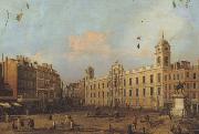 Canaletto Northumberland House a Londra (mk21) oil painting on canvas