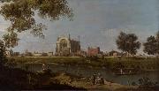 Canaletto Cappella del'Eton College a Windsor (mk21) USA oil painting artist