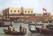 Canaletto The Bacino di S Marco on Ascension Day (mk25) USA oil painting artist