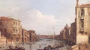 Canaletto The Grand Canal from Campo S Vio towards the Bacino (mk25) USA oil painting artist
