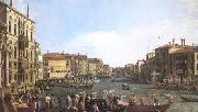 Canaletto A Regatta on the Grand Canal (mk25) USA oil painting artist