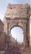 The Arch of Titus (mk25), Canaletto