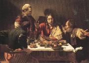 Caravaggio Supper at Emmans (mk33) painting