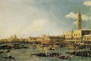 Venice:The Basin of San Marco on Ascension Day, Canaletto