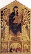 Cimabue Madonna and Child Enthroned with Angels and Prophets USA oil painting artist