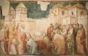 Giotto The Raising of Drusiana,Cappella Peruzzi USA oil painting artist
