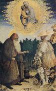 The Virgin and Child with the Saints George and Anthony Abbot, PISANELLO
