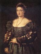 Titian La Bella oil painting artist